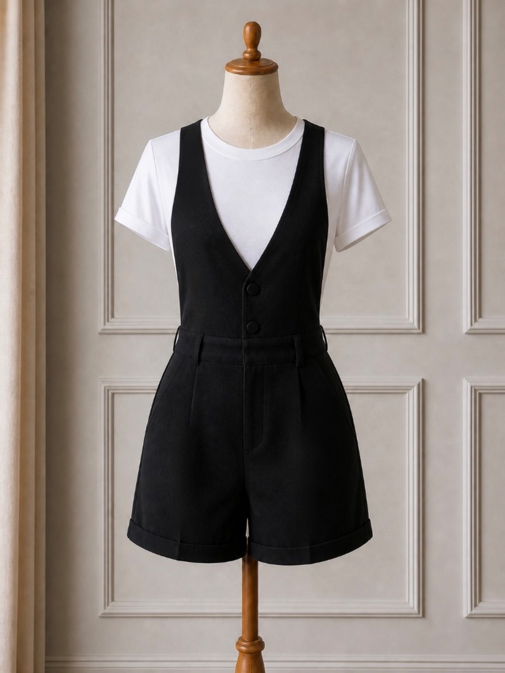 Frank and Oak Overall Shorts - Size Small
